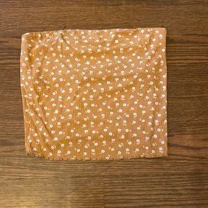 cute summer strapless top